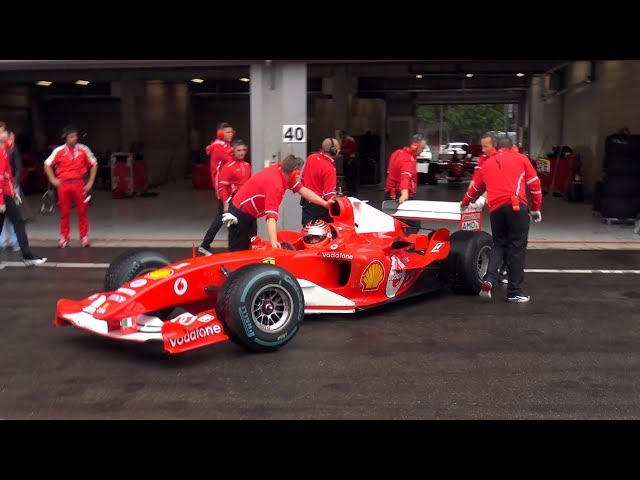 Ferrari Formula 1 F2001 - EPIC V10 SOUNDS!!