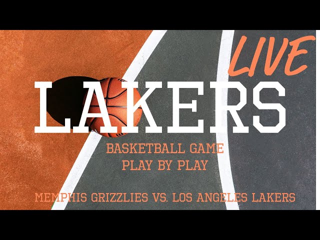 LIVE Play By Play Memphis Grizzlies Vs. LA Lakers #live #sports #basketball #viral #lakers