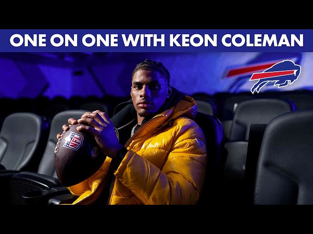 Inside Access With Buffalo Bills 2024 NFL Draft Pick WR Keon Coleman!