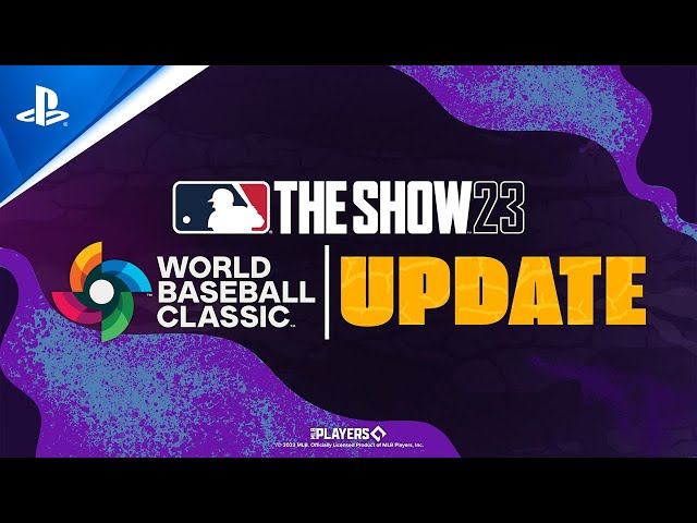 MLB The Show 23 - World Baseball Classic Update | PS5 & PS4 Games