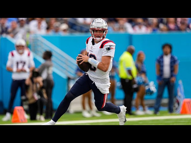 Drake Maye's best throws & runs from 301-yard game vs. Titans | Week 9