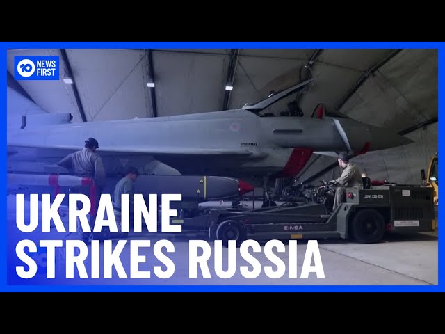 Ukraine Fires British-Made Missiles Into Russia | 10 News First