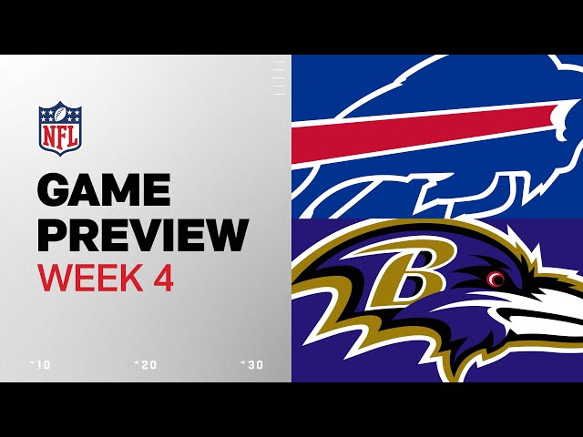 Buffalo Bills vs. Baltimore Ravens | 2024 Week 4 Game Preview