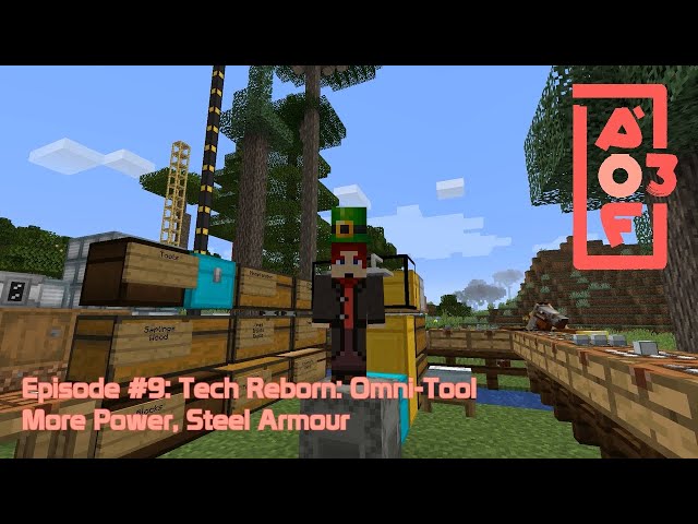 All of Fabric 3 #9 - Tech Reborn: Omni-Tool, More Power, Steel Armour