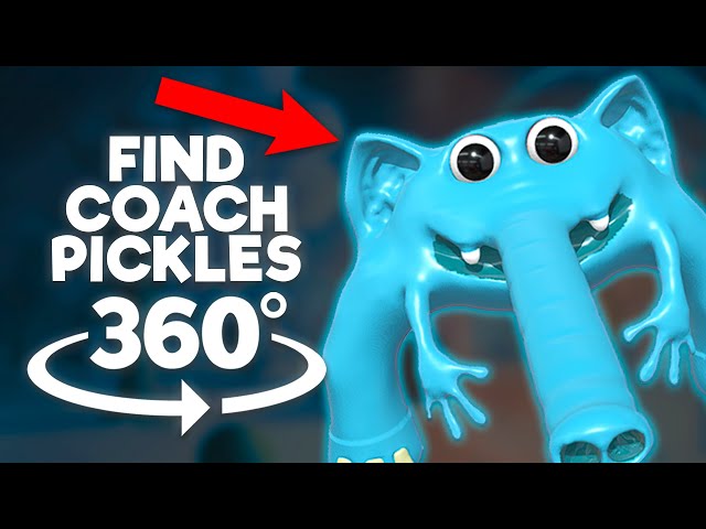 Find Hidden Coach Pickles in 360°/VR!