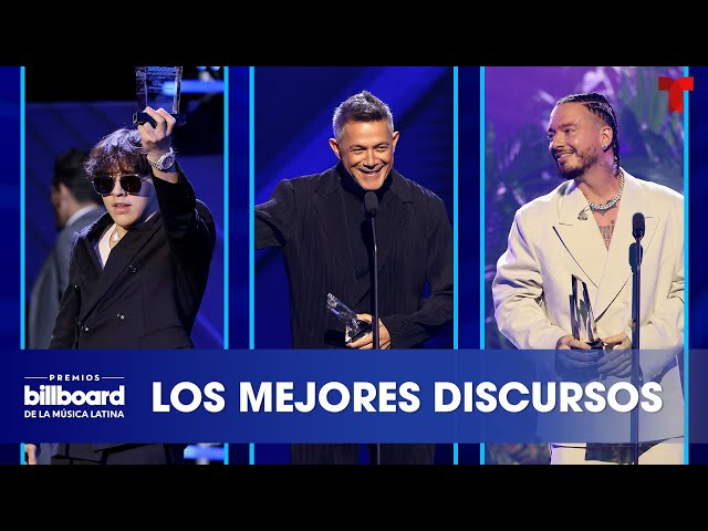 Los discursos de los ganadores de los Premios Billboard de la Música Latina 2024