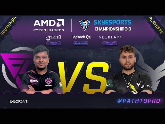 AMD Ryzen Skyesports Championship3.0 | South Asia Playoff| Team Exploit (PAK) vs Enigma Gaming (IND)