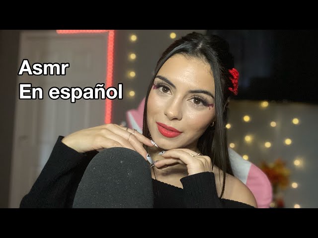 ASMR En Español😴🇲🇽 Spanish asmr(soft spoken whispers)