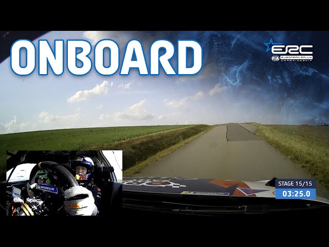 FULL ONBOARD - SS15 Cais/Bacigál | ERC Barum Czech Rally Zlín