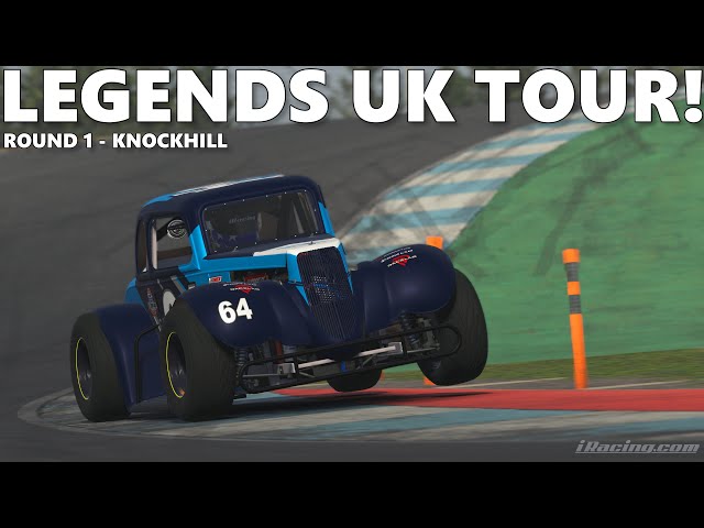 Epic Racing! | iRacing Legends League UK Tour - LIVE | Round 1 Knockhill