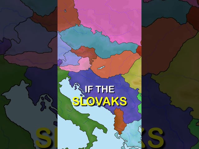 What if Slovakia BROKE AWAY from Czechia in 1946 and became DEMOCRATIC? #history #whatif #slovakia