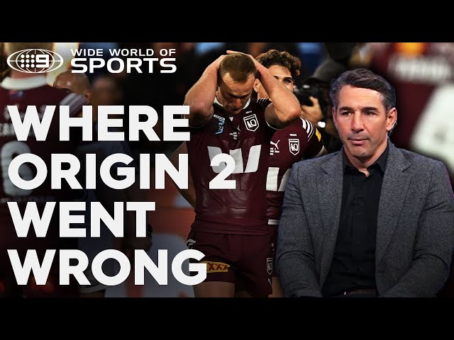 Billy breaks down Queensland's shocking Game 2 performance