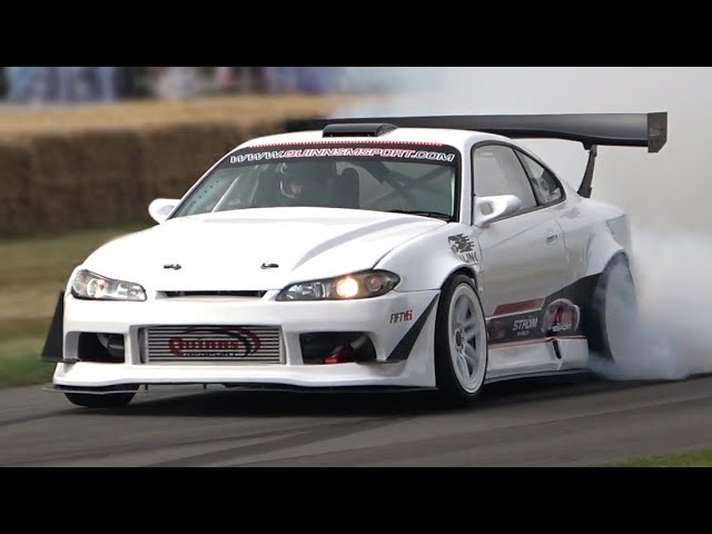 900HP 2JZ Nissan Silvia S15 | Burnouts, Rev Limiters, Turbo Sounds & Drift Show!