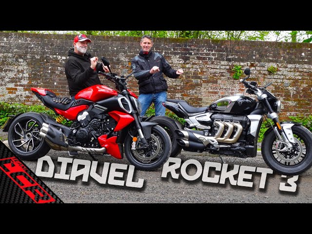 Ducati V4 Diavel VS Triumph Rocket 3 | Which Sports Cruiser?