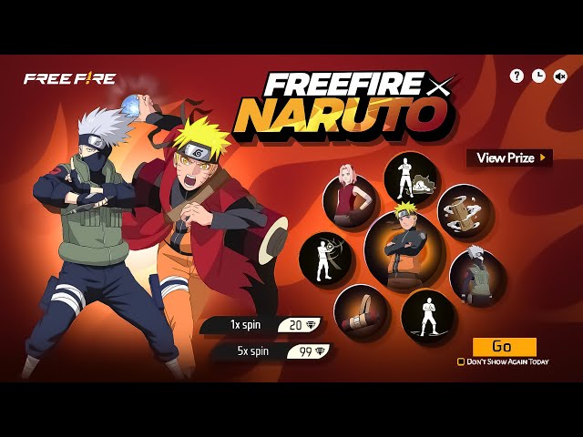 Ob 47 Free Fire X Naruto Collaboration 💥| Ob 47 Update Top Changes Free Fire | Free Fire New Event