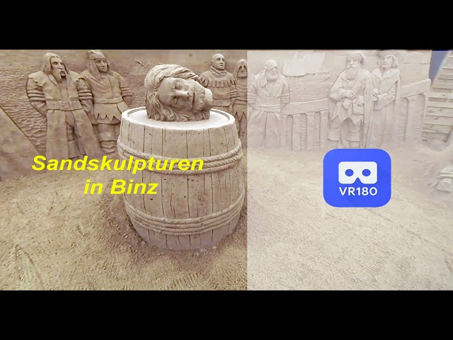 SpecialMoments: - Sandskulpturen in Binz - VR180⎜3D