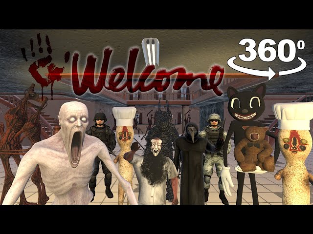 SCP Monsters Corporation And SirenHead 360 VR Video Film || Funny Horror Animation ||