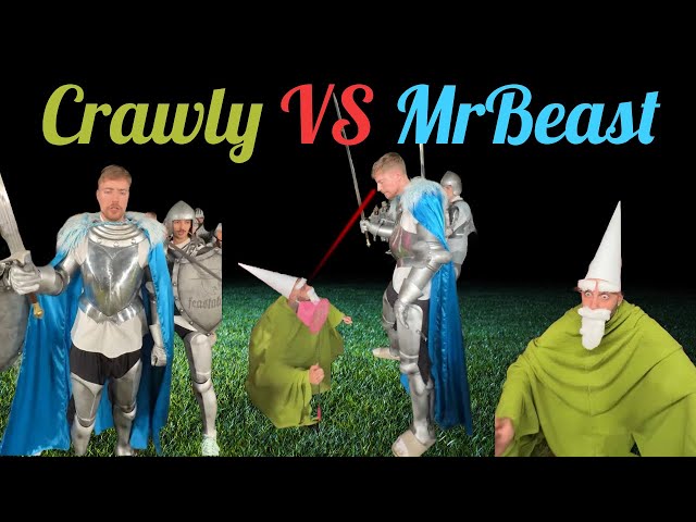 Crawly VS MrBeast - EPIC BATTLE FULL SONG + Lyrics