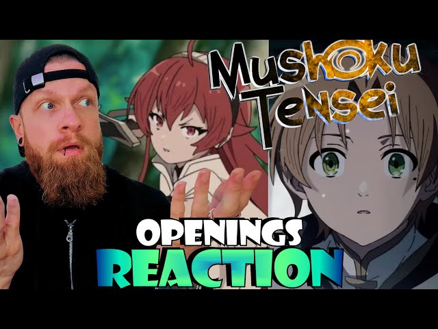 WOH! Mushoku Tensei Openings + Endings Reaction