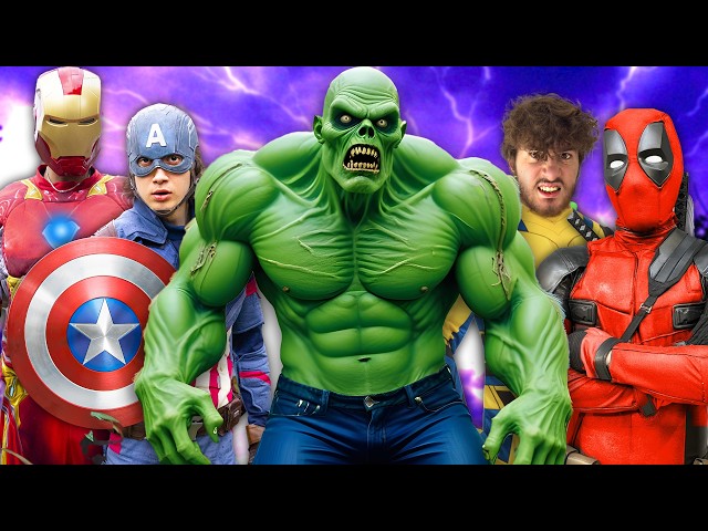 Superheroes VS Supervillains: Zombie Hulk Unleashed!