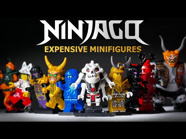 Most EXPENSIVE LEGO Ninjago Minifigures