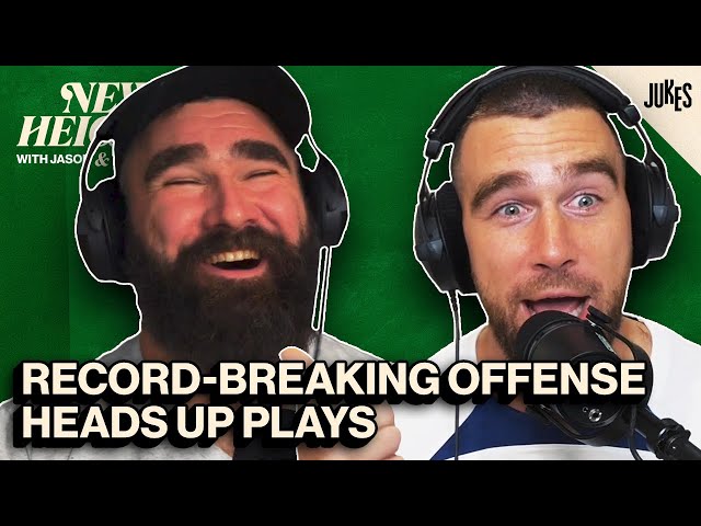 Record-Breaking Offense, Game Balls and Heads Up Plays | New Heights W/Jason & Travis Kelce | Ep 14