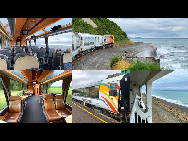 New Zealand by Rail - part 2: Coastal Pacific Scenic Train Christchurch - Picton