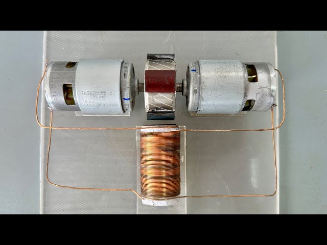 Self Running Free Energy Motor Device 100% by Cyclic electrical structure