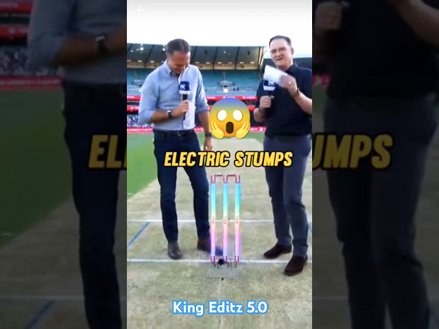 Modern Cricket Stumps-😍 Special Feature😱🔥#shorts #cricket #cricketnews #viral #viralvideo