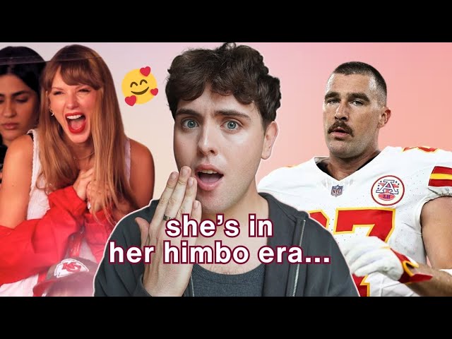 we NEED to talk about travis kelce + taylor swift 🆘😱🚨