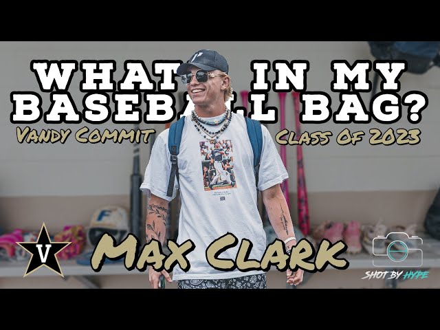 What's In My Baseball Bag? FT. Max Clark 2023 UPDATE