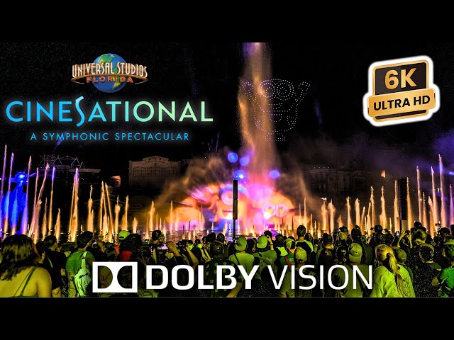 NEW CineSational Show at Universal Studios Florida 6K HDR