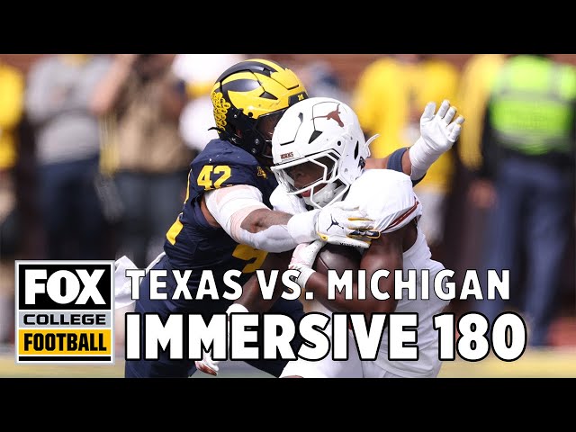 Texas vs. Michigan: 180 Immersive Experience | Big Noon Kickoff at Cosm Los Angeles 🥽