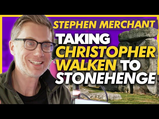 Stephen Merchant taking Christopher Walken to Stonehenge: The Outlaws