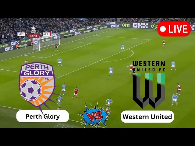 Perth Glory vs Western United FC | Australia A-League | Today football live match 2024