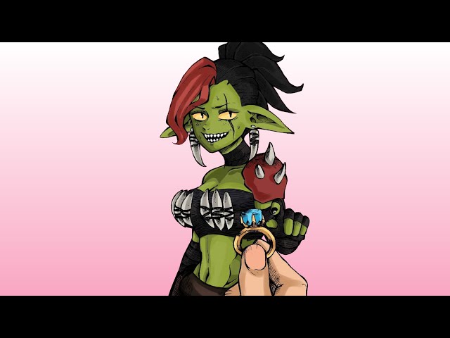 That Time I Propose To My Tomboy Goblin GF| JiJiart comic