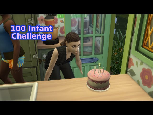 The First Teenager To Move Out  | 100 Baby Challenge | Sims 4 videos