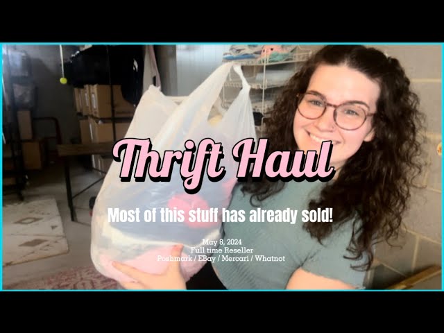 What I Buy at Thrift Stores to Resell Online for Profit - Thrift Haul & Sold Comps