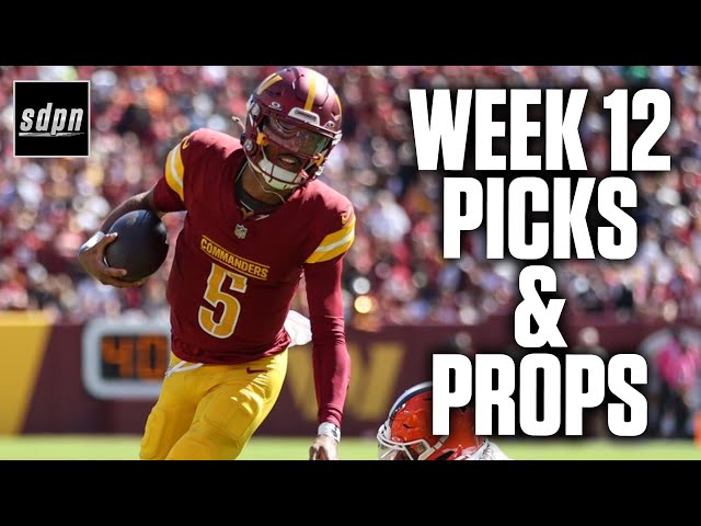 NFL Week 12 Picks Updates, Props and Best Bets | Drew & Stew