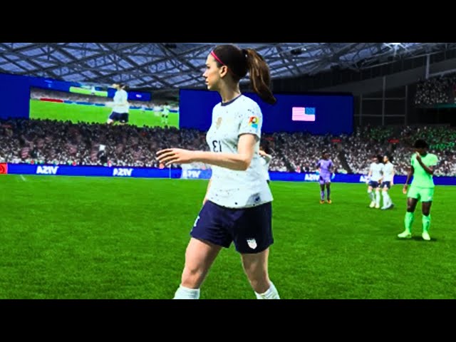 USWNT vs Barcelona friendly women's football match | fc 24 gameplay