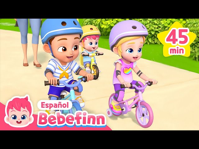 Yo Puedo Montar en Bicicleta🚲 | Juguemos al aire libre🛝 | Bebefinn Canciones Infantiles