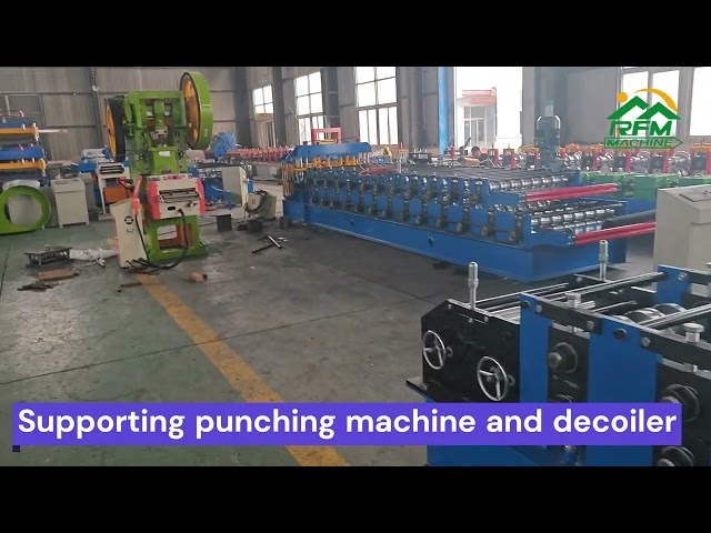 Factory hot sale shelf column equipment production line