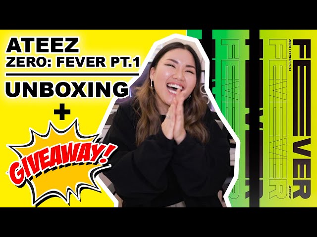 [UNBOXING WITH JAS!] | ATEEZ Zero : Fever Pt. 1 Album (Thanxx ver.) + GIVEAWAY!!!