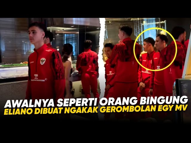 Jalan Sendirian di Hotel, Eliano Kebingungan !! Support Timnas Indonesia ke Mental Eliano Reijnders