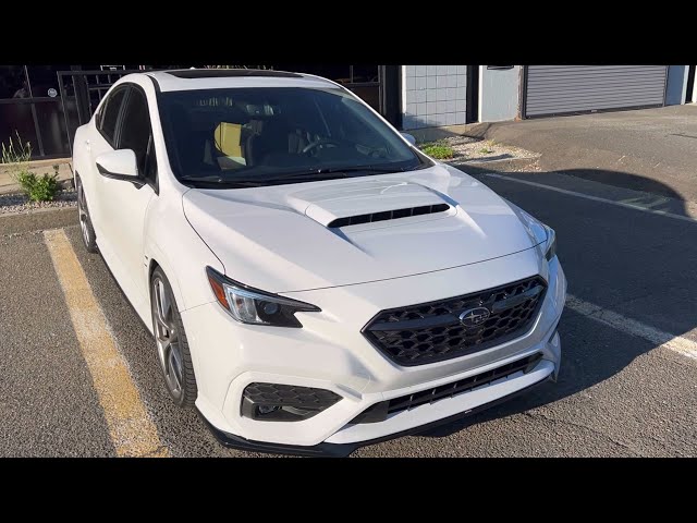 2022 Subaru WRX with Black body kit + mods