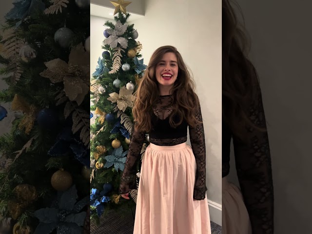 Merry Christmas from Honorary Doctor of Arts - Rachel Shenton