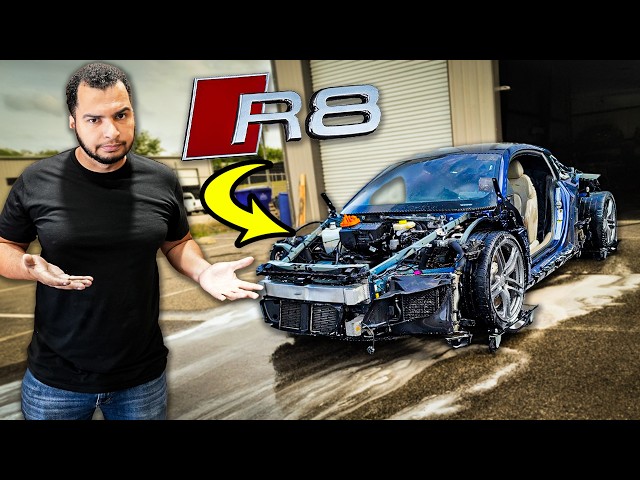 I Bought A Worthless Audi R8 To Rebuild. HUGE MISTAKE.