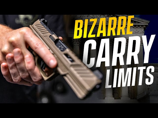 Bizarre Concealed Carry Restrictions In California - What's Next? (Gun Law Update)