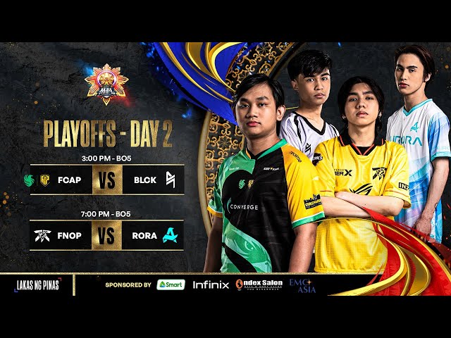 🔴 LIVE | MPL PH S14 | FILIPINO - Playoffs Day 2