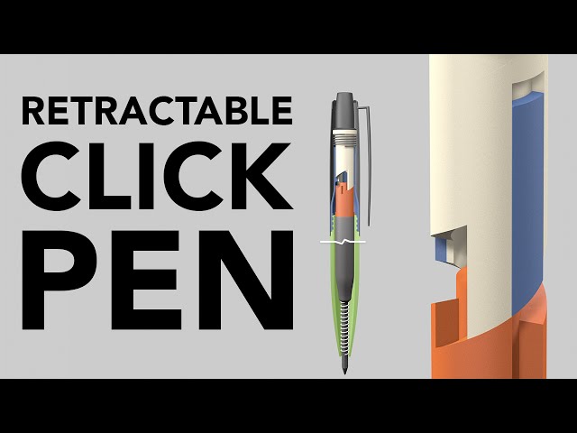 How a Retractable Ballpoint Pen Works